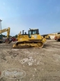 Side of used Bulldozer,Used Dozer in yard,Used Komatsu in yard